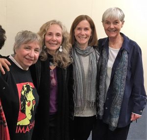 Mindy @ book talk in Buffalo with Darleen Pickering Hummert, Lorrie Rabin and Anna Kay France