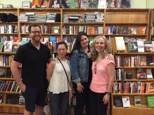 Book talk at Bluestockings feminist bookstore, NYC